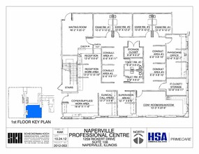 1259 Rickert Dr, Naperville, IL for lease Floor Plan- Image 1 of 2