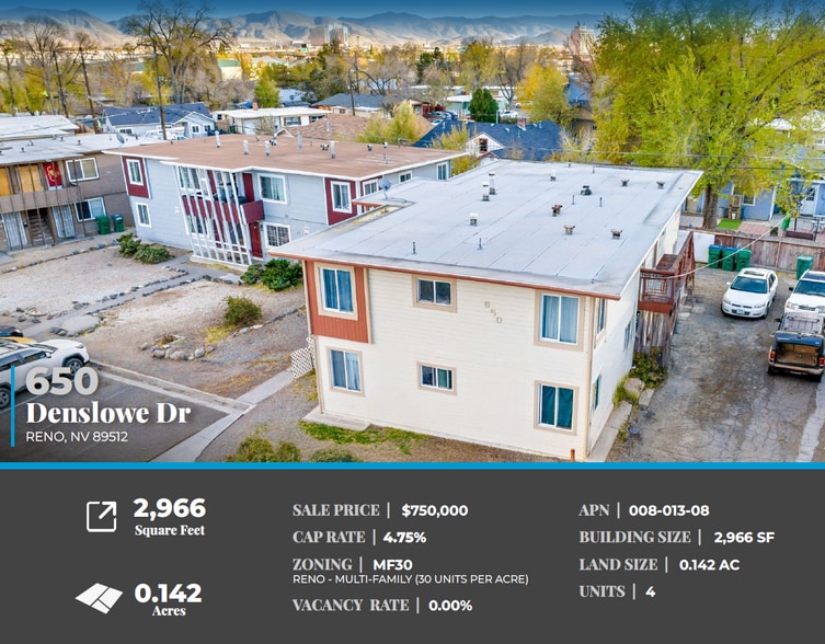 650 Denslowe Dr, Reno, NV for sale - Building Photo - Image 2 of 5