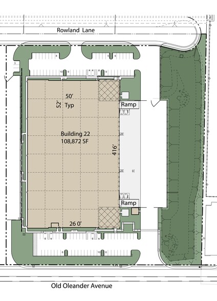 22530 Old Oleander Ave, Perris, CA for lease - Site Plan - Image 2 of 2