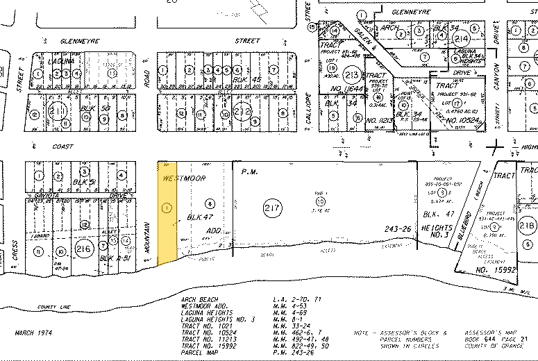 1401 S Coast Hwy, Laguna Beach, CA for lease - Plat Map - Image 2 of 6