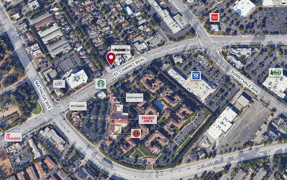 275-295 W El Camino Real, Sunnyvale, CA for lease - Building Photo - Image 3 of 5