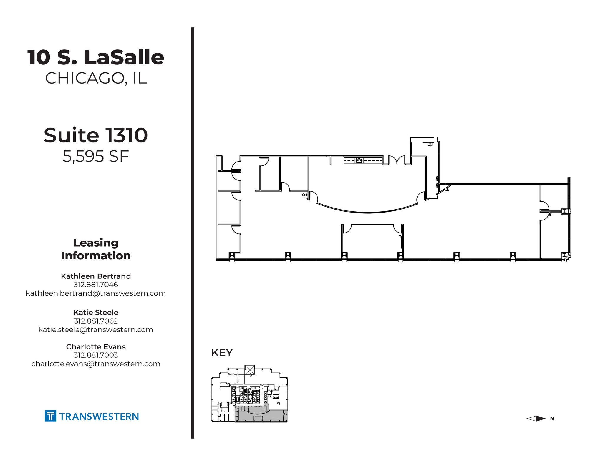 10 S LaSalle St, Chicago, IL for lease Floor Plan- Image 1 of 1