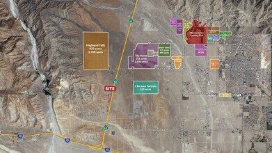 Highway 62, Desert Hot Springs, CA - aerial  map view - Image1