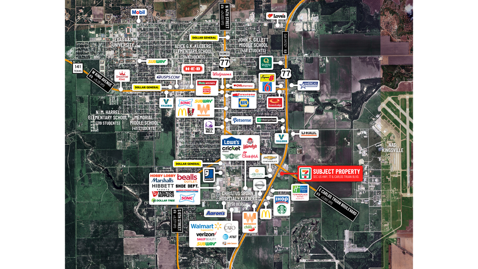 SEC US Hwy. 77 & Carlos Truan blvd, Kingsville, TX for sale - Building Photo - Image 3 of 7