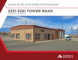 3251 Tower Rd, Prescott AZ - Warehouse