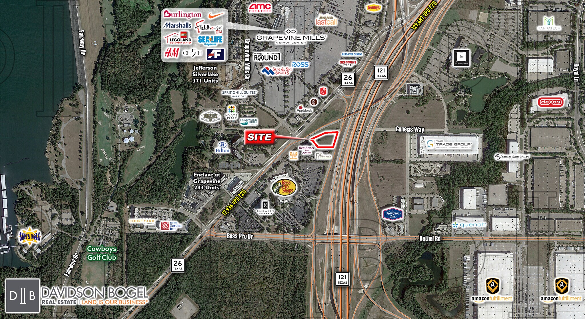 SWC - S.H. 26 & S.H. 121, Grapevine, TX for sale Primary Photo- Image 1 of 1