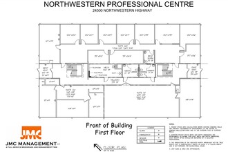 24500 Northwestern Hwy, Southfield, MI for lease Floor Plan- Image 2 of 2