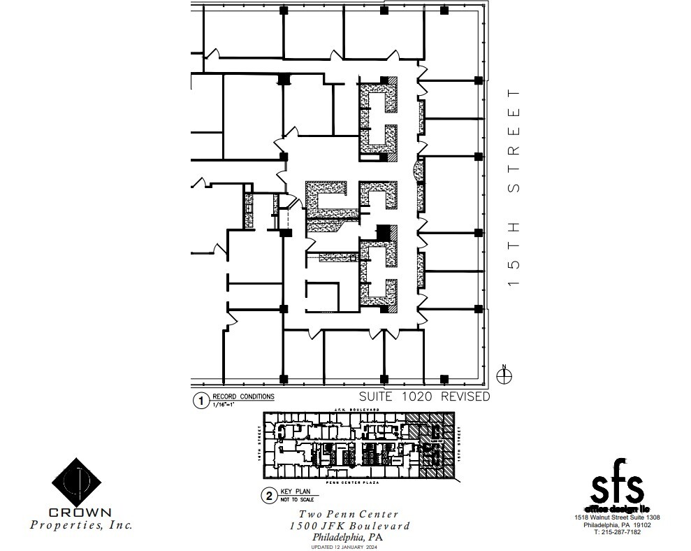 1500 John F Kennedy Blvd, Philadelphia, PA for lease Floor Plan- Image 1 of 1