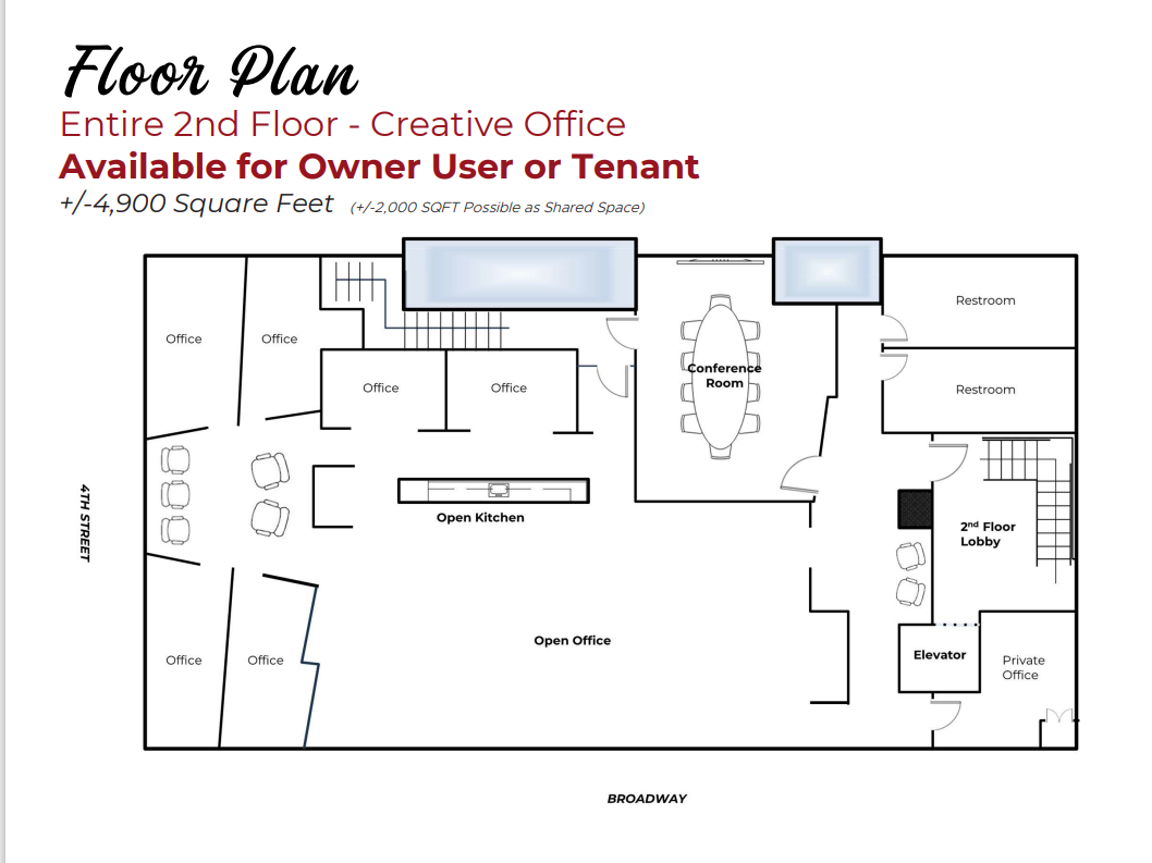 301 W 4th St, Santa Ana, CA for sale Floor Plan- Image 1 of 1