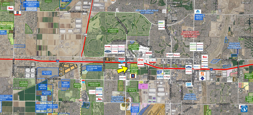 SEC ESTRELLA PKWY & I-10, Goodyear, AZ for lease - Building Photo - Image 2 of 3