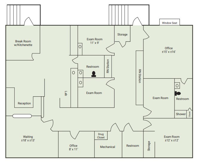 140 Vann St NE, Marietta, GA for lease Floor Plan- Image 1 of 1