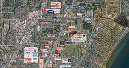 35250 S Gratiot Ave, Clinton Township, MI - Aerial map view - Image1