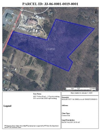 More details for 28.8 Acres Valley Road -- Bath, Berkeley Springs, WV - Land for Sale