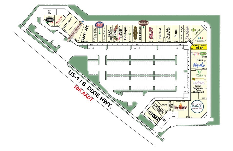 9455-9569 S Dixie Hwy, Miami, FL for lease - Building Photo - Image 2 of 17