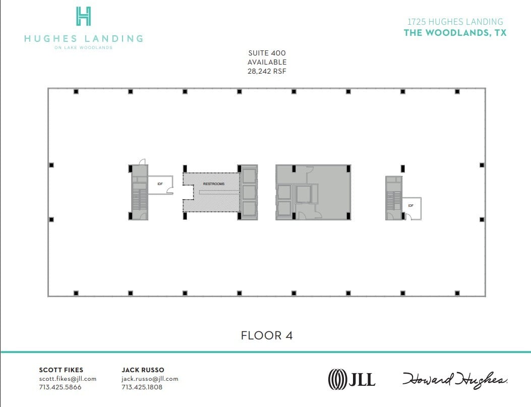1725 Hughes Landing Blvd, The Woodlands, TX for lease Floor Plan- Image 1 of 1