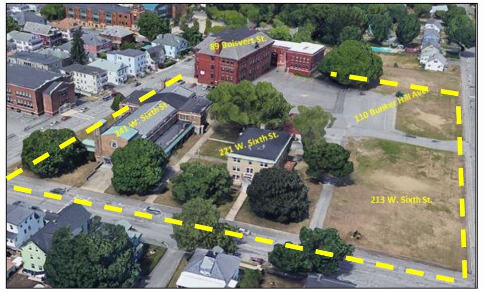 221-241 W Sixth St, Lowell, MA for sale - Aerial - Image 1 of 1