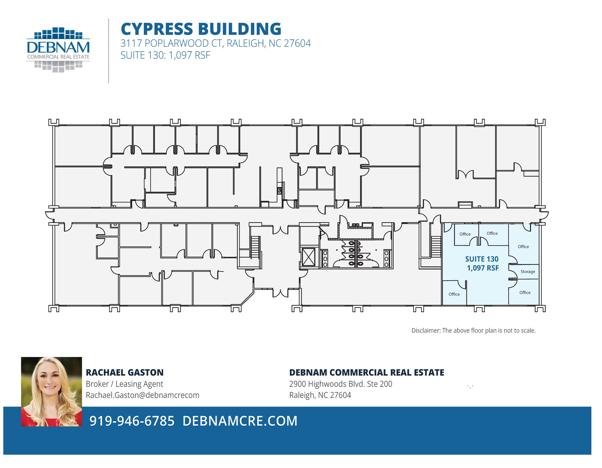 3117 Poplarwood Ct, Raleigh, NC for lease Floor Plan- Image 1 of 1