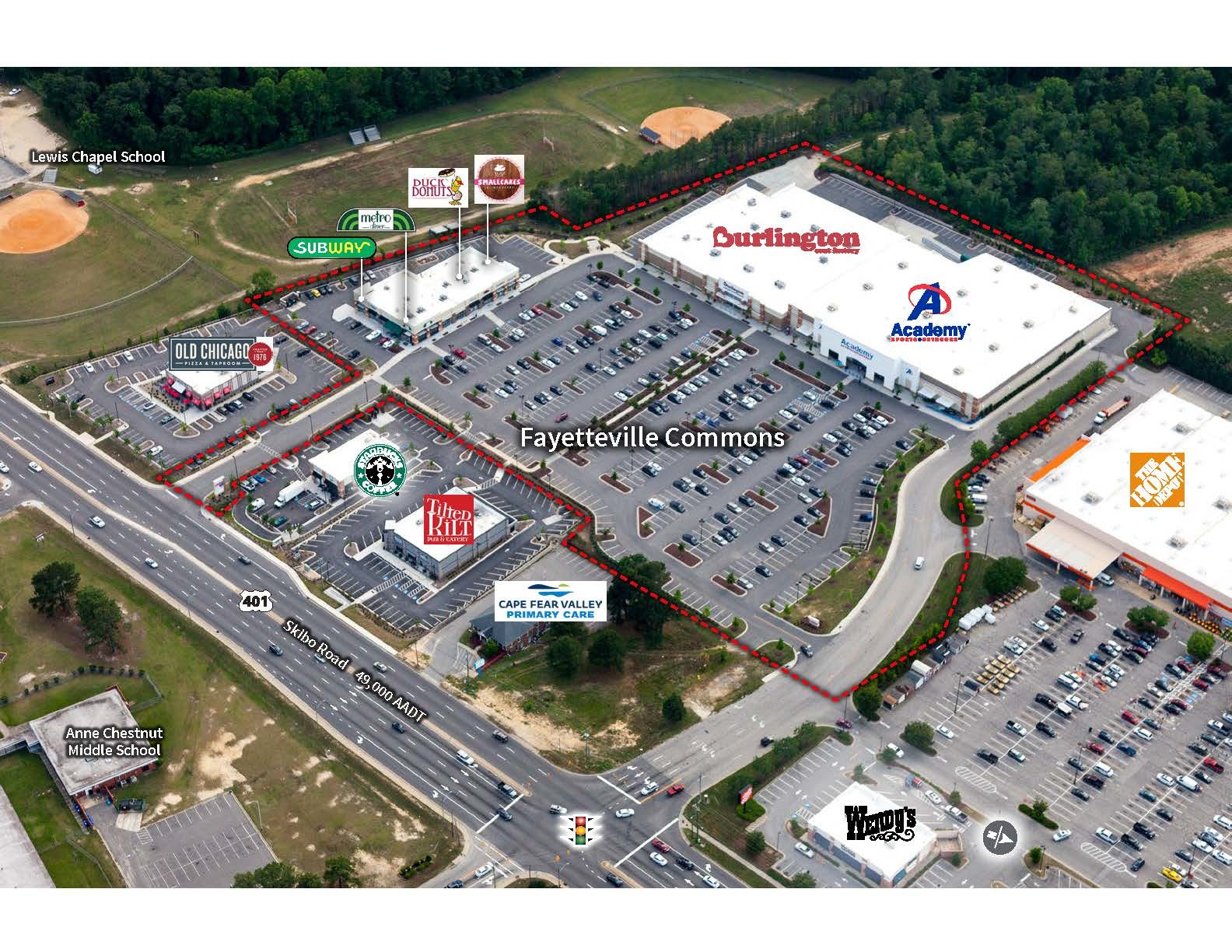 2100 Skibo Rd, Fayetteville, NC, 28314 - Retail Space For Lease ...