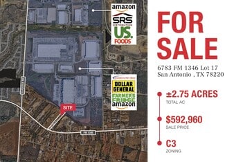 More details for 6783 FM 1346, San Antonio, TX - Land for Sale