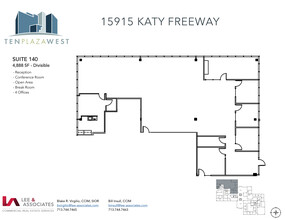 15915 Katy Fwy, Houston, TX for lease Floor Plan- Image 1 of 1