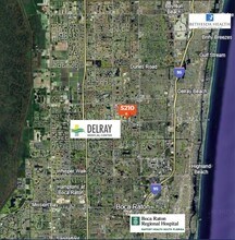 5210 Linton Blvd, Delray Beach, FL - AERIAL  map view