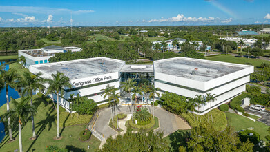 220 Congress Park Dr, Delray Beach, FL - aerial  map view