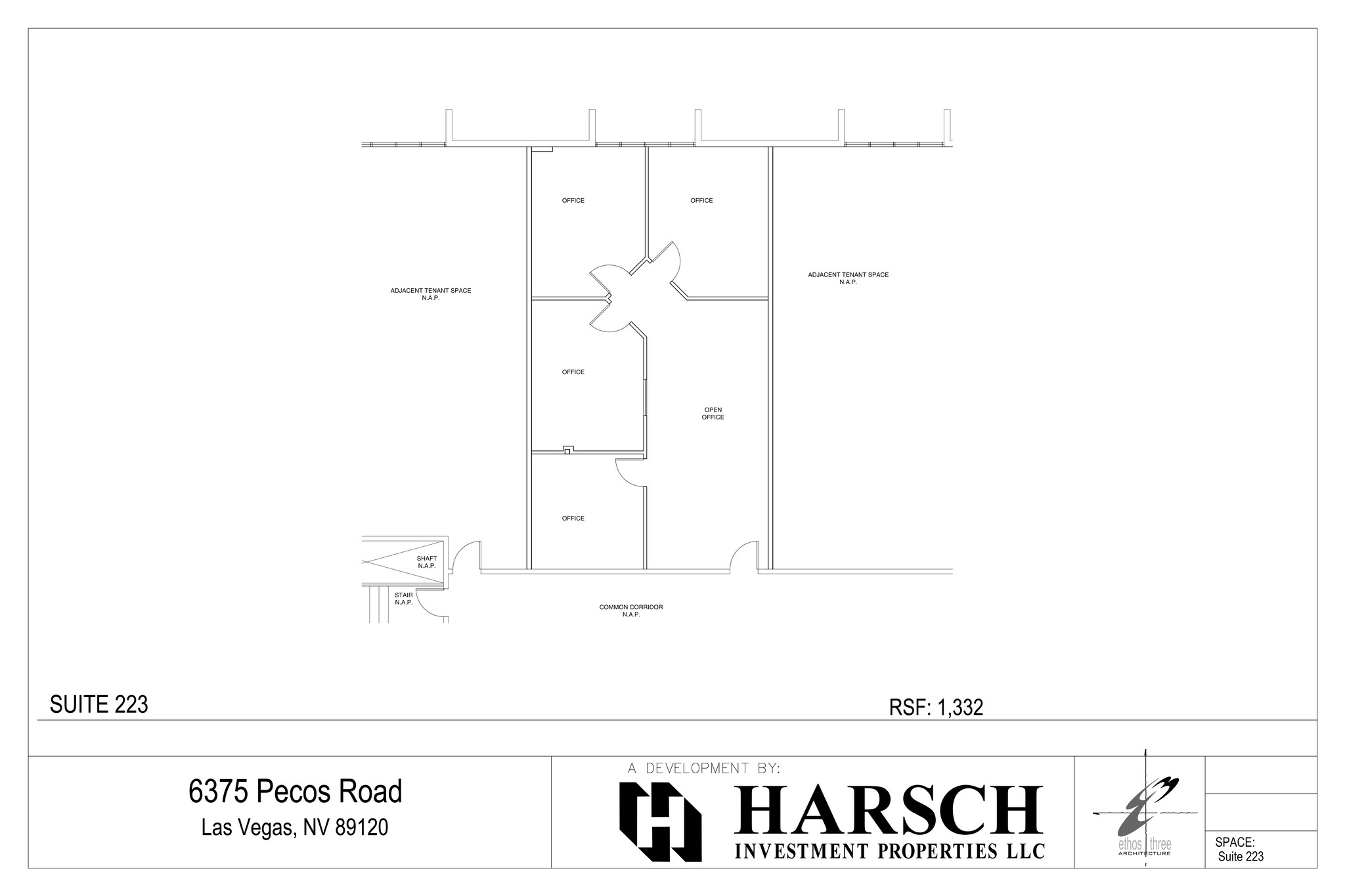 6345 S Pecos Rd, Las Vegas, NV for lease Site Plan- Image 1 of 1