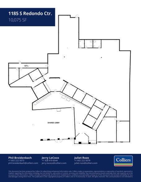 1185 S Redondo Center Dr, Yuma, AZ for lease - Floor Plan - Image 3 of 10