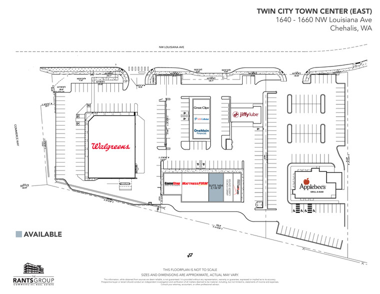 1331-1701 NW Louisiana Ave, Chehalis, WA for lease - Site Plan - Image 3 of 20