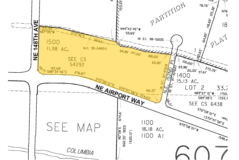 14811 NE Airport Way, Portland, OR for lease - Plat Map - Image 3 of 19