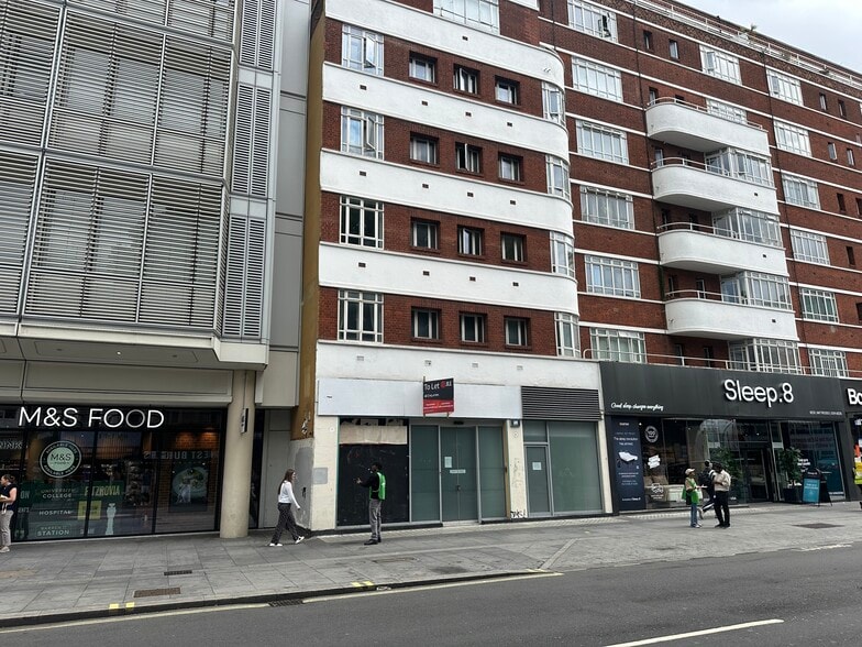 154-162 Tottenham Court Rd, London for lease - Building Photo - Image 2 of 3