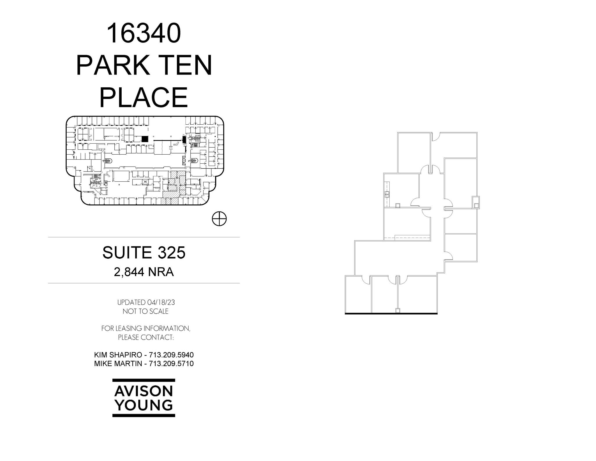 16340 Park Ten Place Dr, Houston, TX for lease Floor Plan- Image 1 of 1