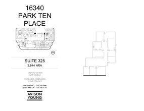 16340 Park Ten Place Dr, Houston, TX for lease Floor Plan- Image 1 of 1