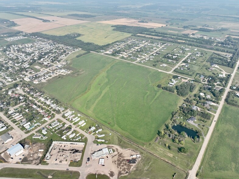 11th Ave, Beaverlodge, AB for sale - Aerial - Image 1 of 7