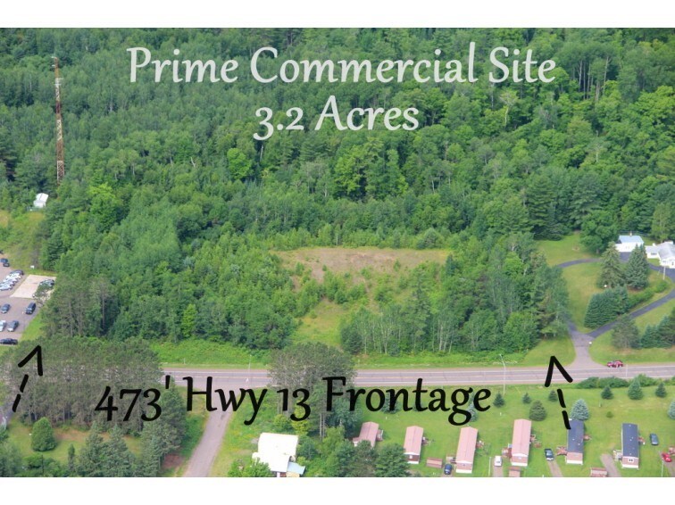 Hwy 13, Fifield, WI for sale Aerial- Image 1 of 1
