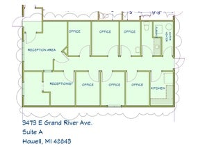 3471 E Grand River Ave, Howell, MI for lease Site Plan- Image 1 of 1