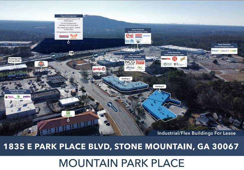 1785 E Park Place Blvd, Stone Mountain, GA for lease - Building Photo - Image 1 of 29