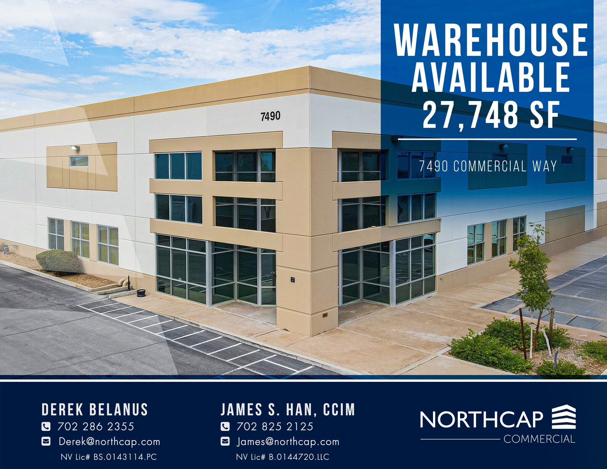 7490 Commercial Way, Henderson, NV for lease Building Photo- Image 1 of 14