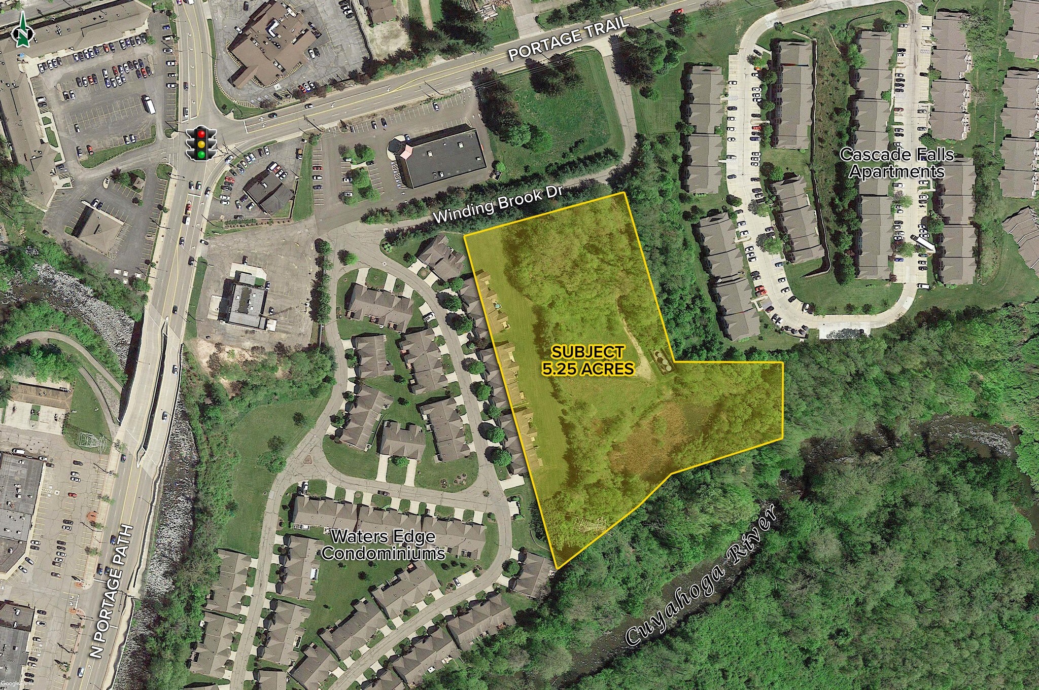 Winding Brook Dr, Akron, OH for sale Aerial- Image 1 of 1