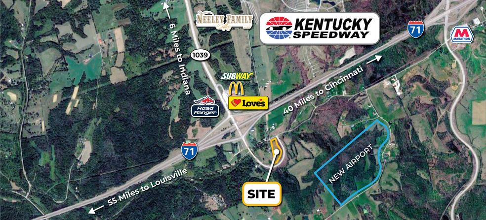 1341 KY Highway 465 W, Sanders, KY for sale - Aerial - Image 1 of 2