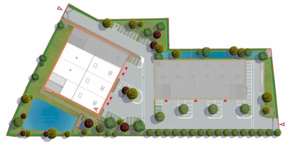 Flex in Montgeron for sale - Site Plan - Image 3 of 7