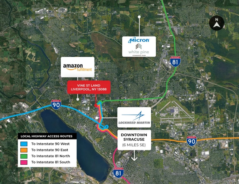 Vine St, Liverpool, NY for sale - Building Photo - Image 3 of 5