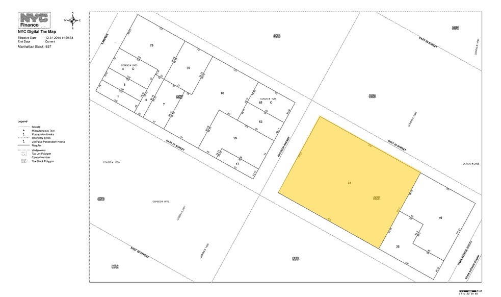 63 Madison Ave, New York, NY for lease - Plat Map - Image 2 of 2