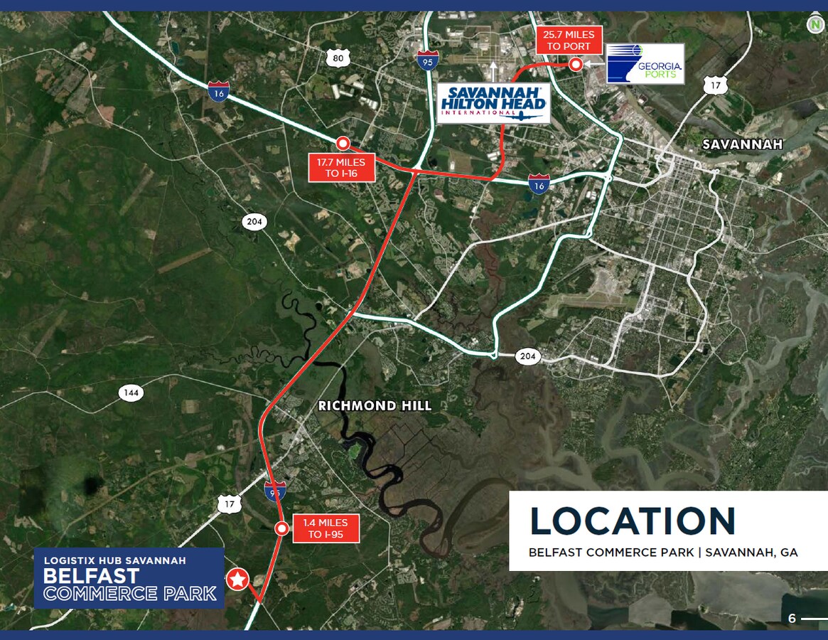 2600 Belfast Keller Rd, Richmond Hill, GA 31324 Belfast Commerce Park