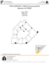 3900 N Causeway Blvd, Metairie, LA for lease Site Plan- Image 1 of 1