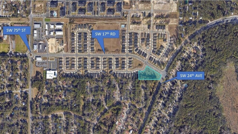 TBD SW 24th ave, Gainesville, FL for sale - Aerial - Image 1 of 6