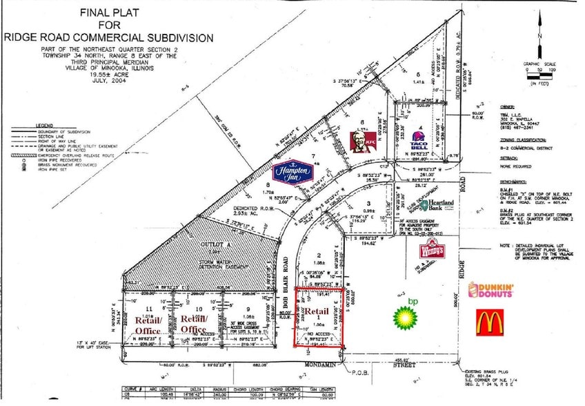 Bob Blair Rd, Minooka, IL for sale - Plat Map - Image 2 of 3
