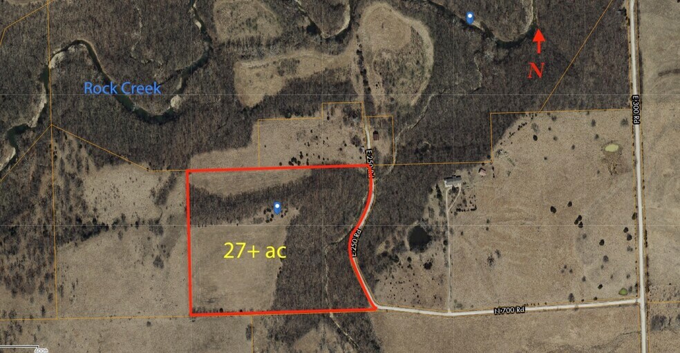 E 250 Rd, Overbrook, KS 66524 Crop/Recreational/Hunting Land