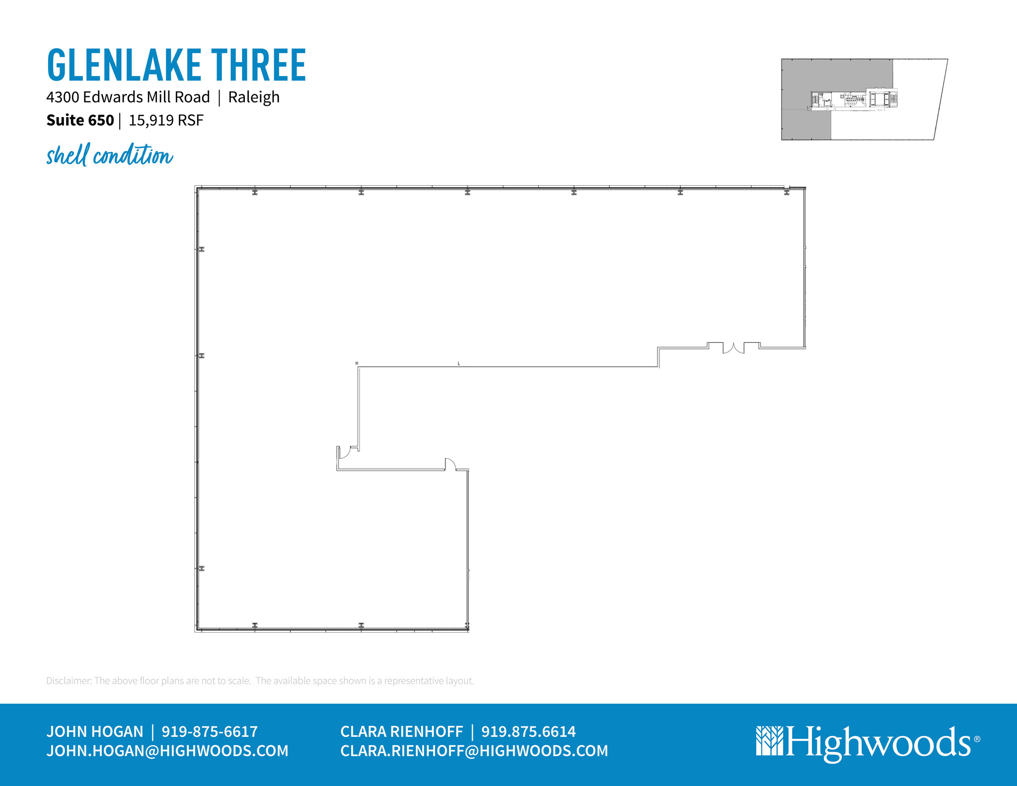 4300 Edwards Mill Rd, Raleigh, NC for lease Floor Plan- Image 1 of 1