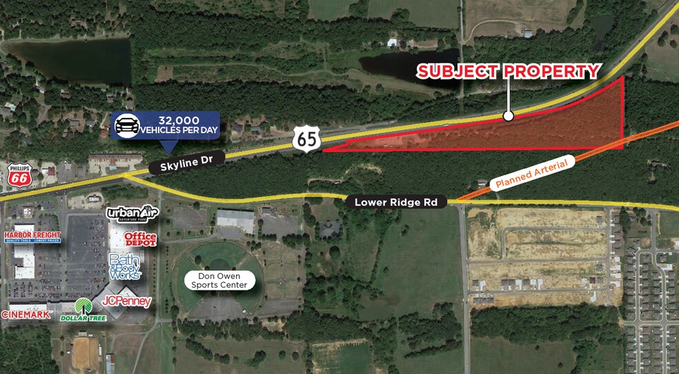 1151 Skyline Dr., Conway, AR for sale - Building Photo - Image 1 of 2